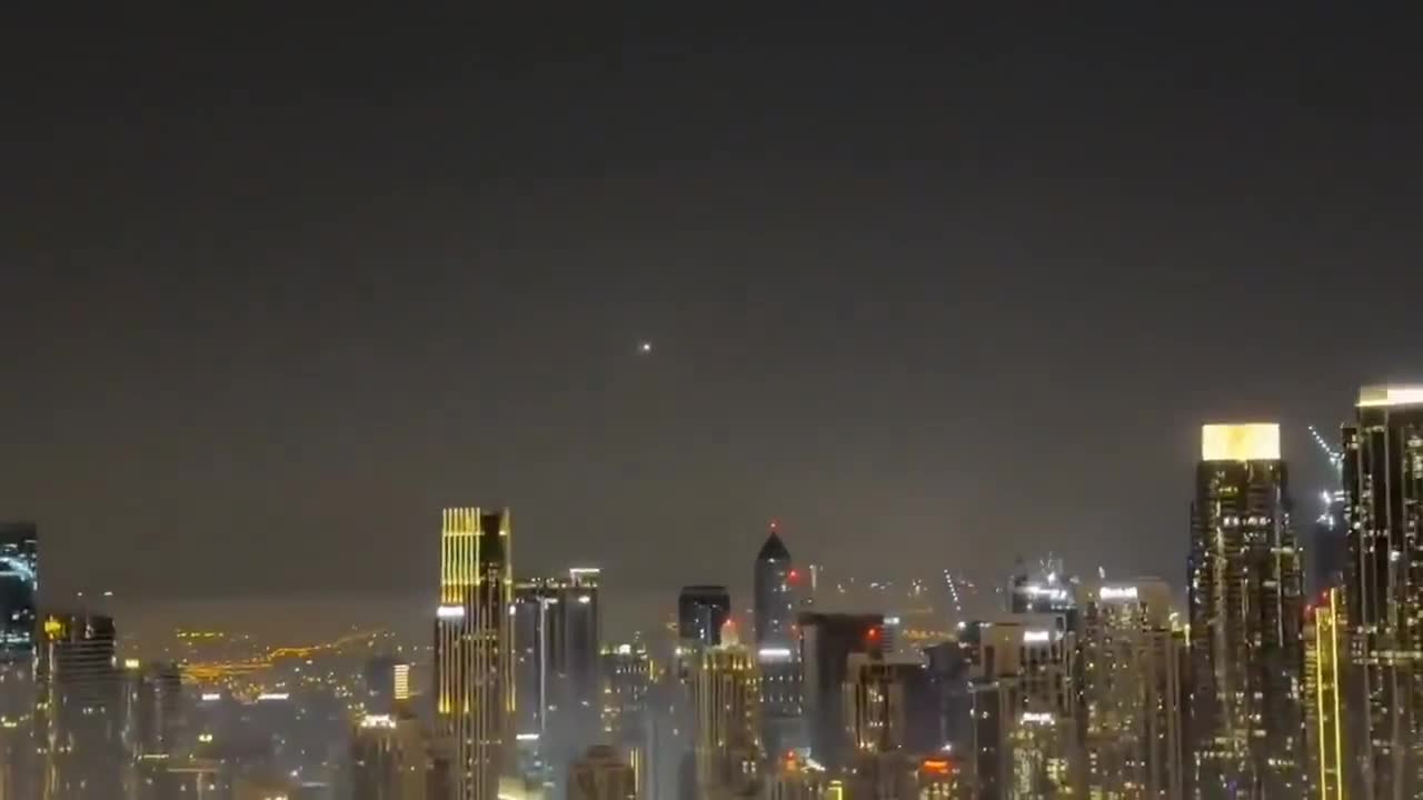 Iranian drone shot down near Burj Khalifa in Dubai